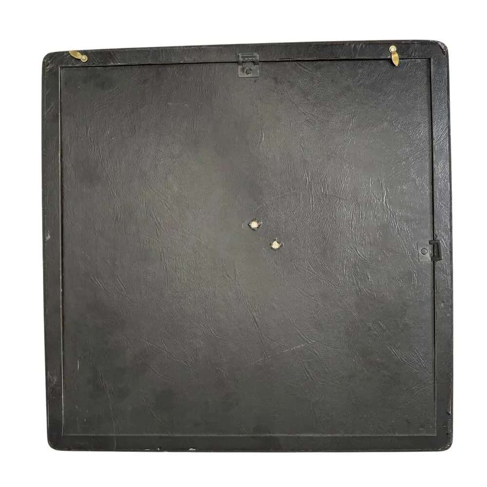 Vintage Collage Picture Frame Multi Opening Dark Wood Gold Details Ornate Photo - Picture 12 of 13